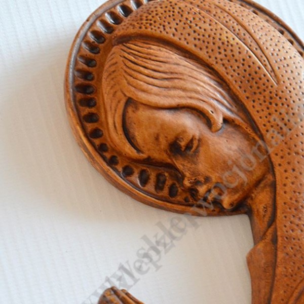 MATKA BOŻA Z DZIECIĄTKIM - płaskorzeźba - wys.20 cm - 50297
