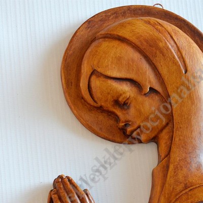 MATKA BOŻA - płaskorzeźba - wys. 27.2 cm - 50303