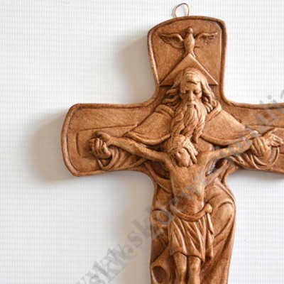 KRZYŻ TRÓJCA ŚWIĘTA - wys. 19.5 cm - 87699