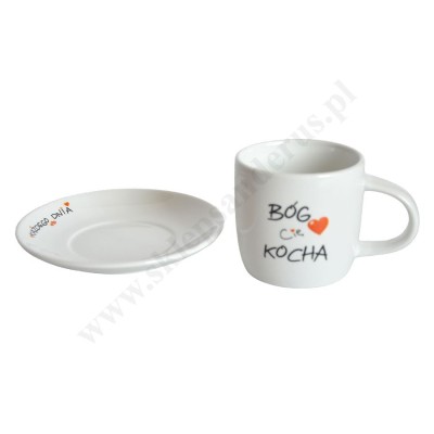 FILIŻANKA "BÓG CIĘ KOCHA" - 68880