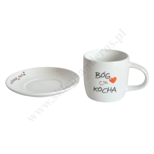 FILIŻANKA "BÓG CIĘ KOCHA" - 68880