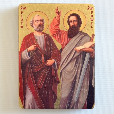 ŚWIĘTY PIOTR I PAWEŁ - ikona 12 x 16,5 cm - 75895