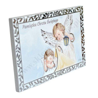 ANIOŁ STRÓŻ - obrazek  17 x 11 cm - ES0592767SP