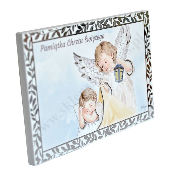 ANIOŁ STRÓŻ - obrazek  17 x 11 cm - ES0592767SP