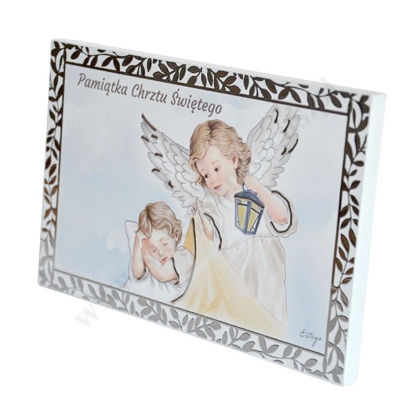 ANIOŁ STRÓŻ - obrazek  17 x 11 cm - ES0592767SP