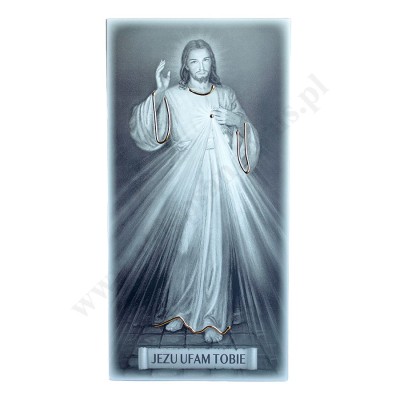 JEZU UFAM TOBIE - obrazek 18.2 x 36.2 cm - ES05192250DP