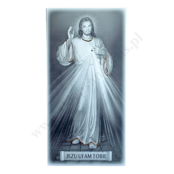 JEZU UFAM TOBIE - obrazek 18.2 x 36.2 cm - ES05192250DP
