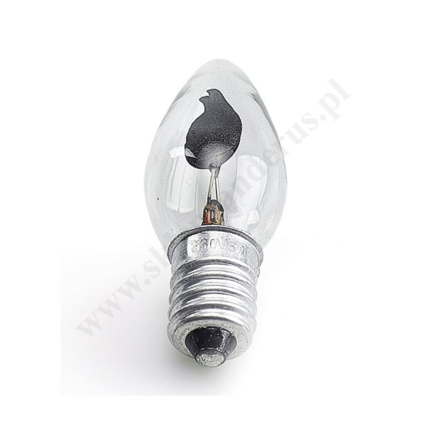ŻARÓWKA DO LAMPKI WIECZNEJ - wys. 6 cm - 3983