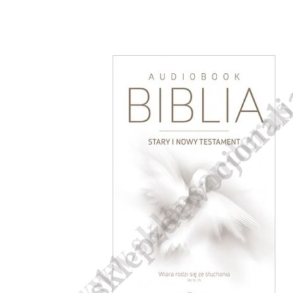 BIBLIA - STARY I NOWY TESTAMENT - AUDIOBOOK - 8 CD