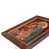 ŚWIĘTA RODZINA - ceramika żywiczna w ramie 21.4 x 28.2 cm - 64217