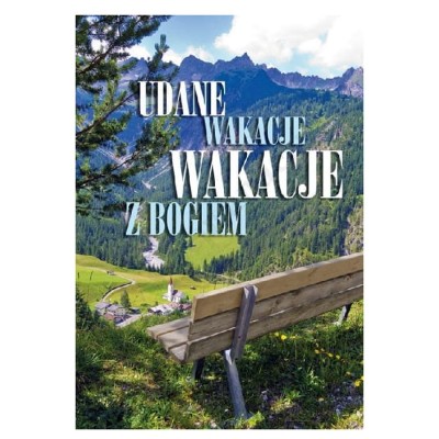 PLAKAT - UDANE WAKACJE WAKACJE Z BOGIEM - format 33 x 48 cm - 6470
