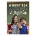 PLAKAT - W NOWY ROK SZKONY Z JEZUSEM - format 33 x 48 cm - 87544
