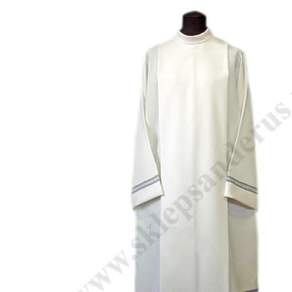 ALBA KAPŁAŃSKA Z MEREŻKĄ + ZAKŁADKI - wzrost 176 cm - 83976