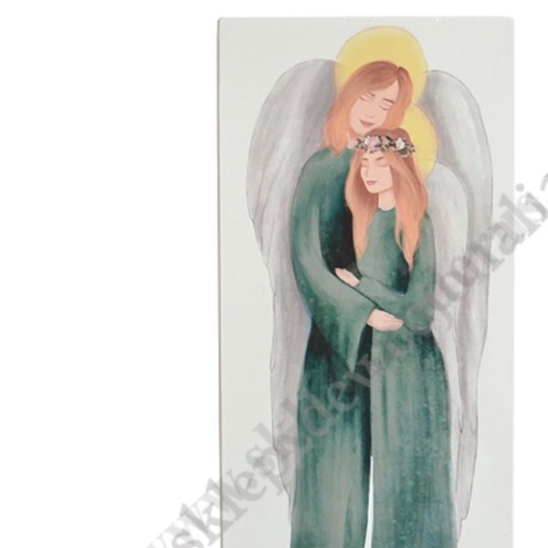 PARA ANIOŁÓW - obraz 13.5 x 31.5 cm - 68600