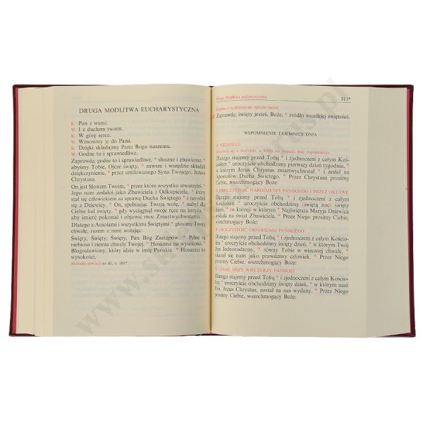 MSZAŁ RZYMSKI DLA DIECEZJI POLSKICH - FORMAT B5 - 8706