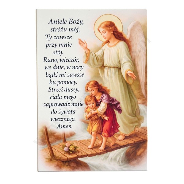 ANIOŁ STRÓŻ - obraz 13 x 19 cm - 10265