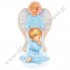 ANIOŁ STRÓŻ NA DESCE - wys. 38 cm - 81384