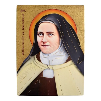 ŚWIĘTA TERESA Z LISIEUX - ikona 29 x 39 cm - 51460
