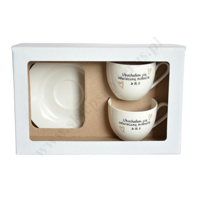 FILIŻANKI ESPRESSO - zestaw - 60446