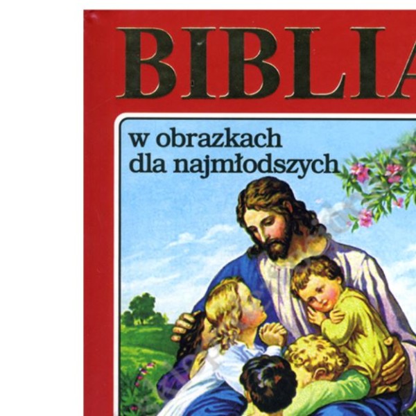 BIBLIA W OBRAZKACH DLA NAJMŁODSZYCH - CZERWONA