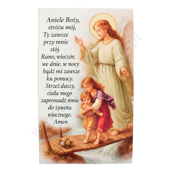 ANIOŁ STRÓŻ - format 26 x 43 cm - 65642