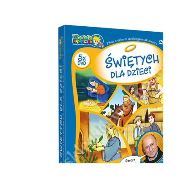 O ŚWIĘTYCH DLA DZIECI - BOX 5 DVD