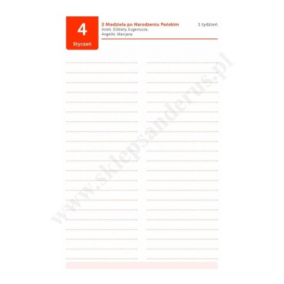 AGENDA BIBLIJNA 2026 - DUŻY FORMAT