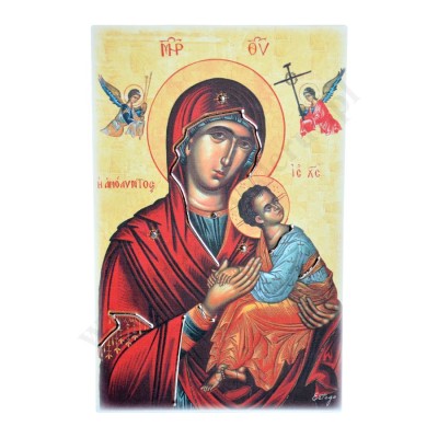 MATKA BOŻA NIEUSTAJĄCEJ POMOCY - obrazek 11 x 17 cm - ESF92746