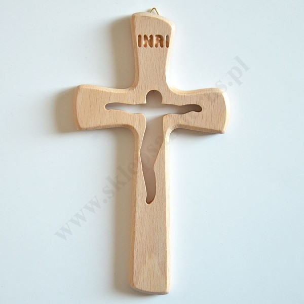 KRZYŻYK DREWNIANY - wys. 15 cm - 30376