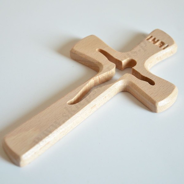 KRZYŻYK DREWNIANY - wys. 15 cm - 30376
