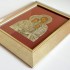 ŚWIĘTA RODZINA - ikona w ramce za szkłem 25.2 x 31.2 cm - 3129