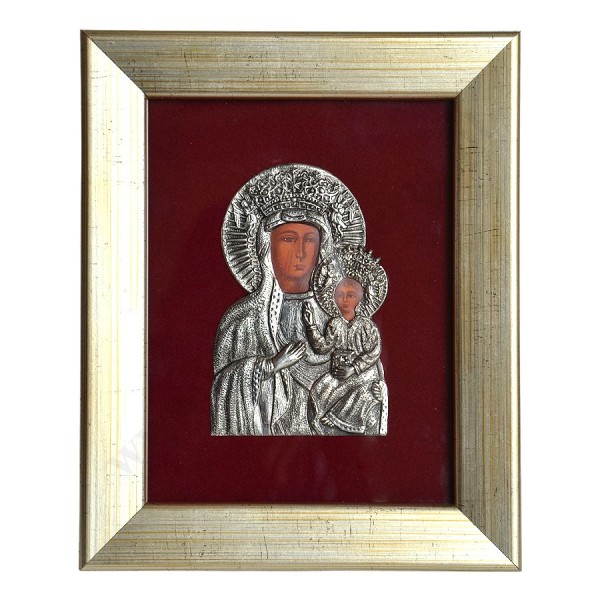 MATKA BOŻA CZĘSTOCHOWSKA - format 18.4 x 22.5 cm - 50820