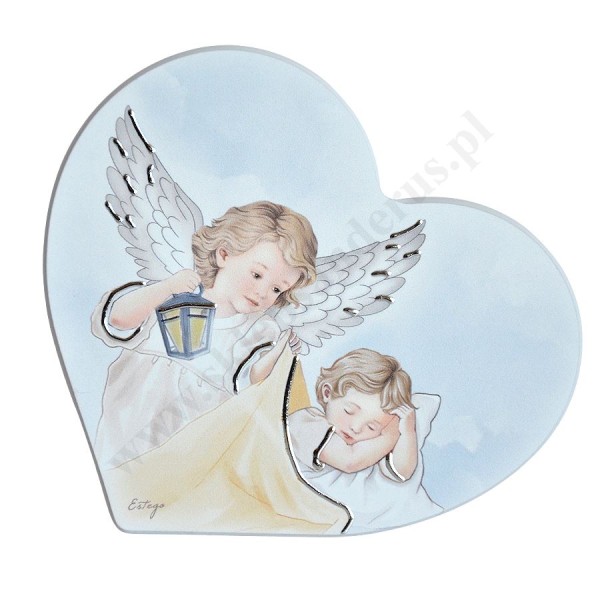 ANIOŁ STRÓŻ - obrazek 11 x 10 cm - ES0551767