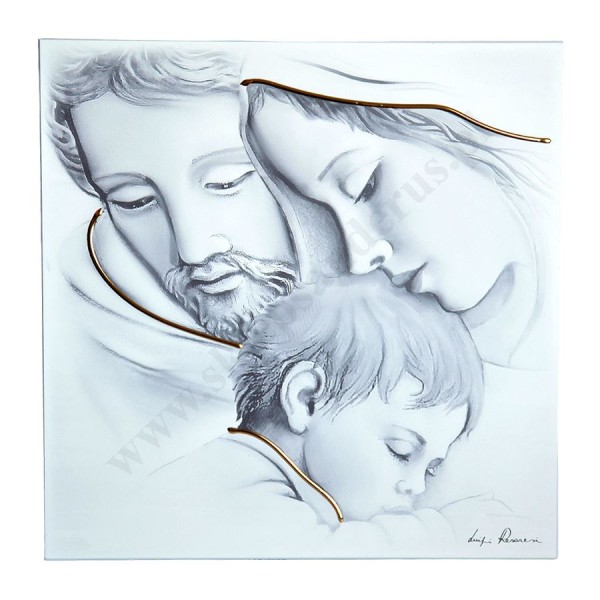 ŚWIĘTA RODZINA - obrazek 30 x 30 cm - ES0518381D