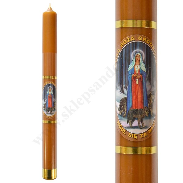 GROMNICA PARAFINOWO-WOSKOWA - wys. 35 cm - 86098