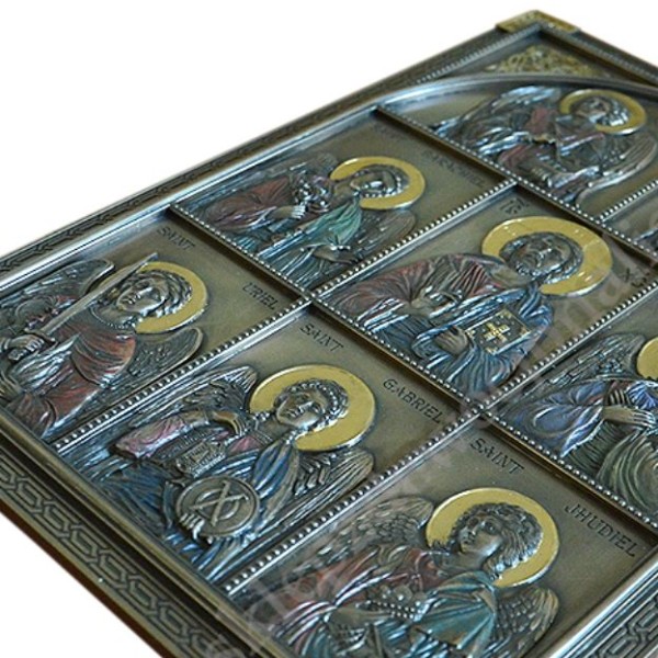 JEZUS I DWUNASTU APOSTOŁÓW - płaskorzeźba 22.7 x 30.3 cm - 45101