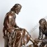 JEZUS OBMYWAJĄCY STOPY UCZNIOWI - figurka 18 x 21 cm - 88445