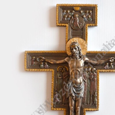 KRZYŻ FRANCISZKAŃSKI - wys. 40 cm - 76889