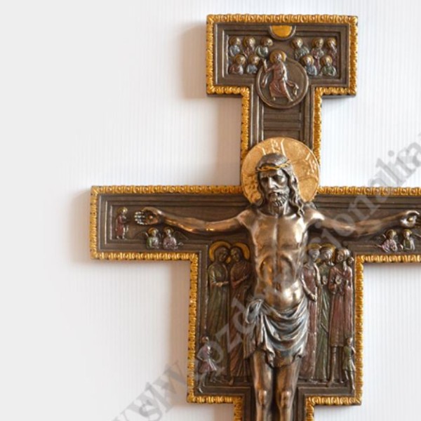 KRZYŻ FRANCISZKAŃSKI - wys. 40 cm - 76889