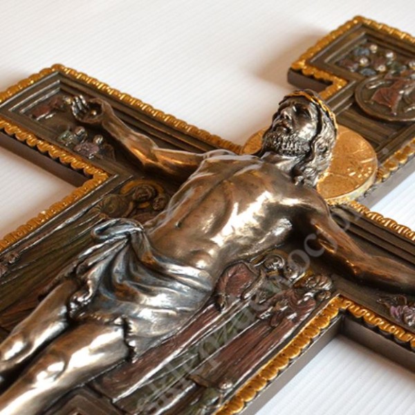 KRZYŻ FRANCISZKAŃSKI - wys. 40 cm - 76889