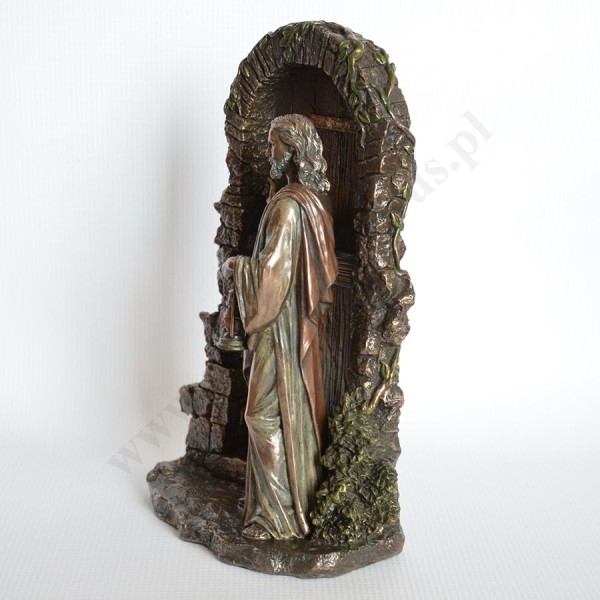 PAN JEZUS PUKAJĄCY DO DRZWI - wys. 24 cm -72667