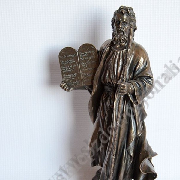 MOJŻESZ I DZIESIĘĆ PRZYKAZAŃ - wys.25 cm - 85438