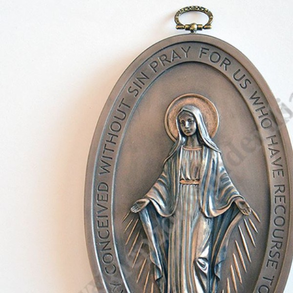 CUDOWNY MEDALIK - wys. 20 cm - 87163