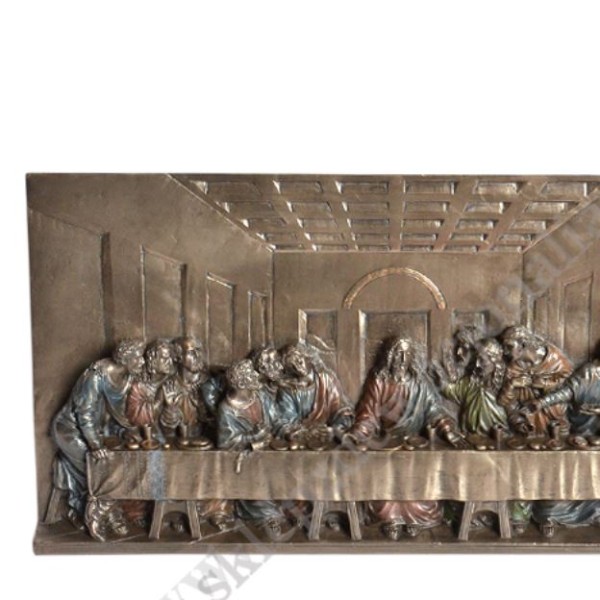 OSTATNIA WIECZERZA - płaskorzeźba 35.5 x 18 cm - 10106