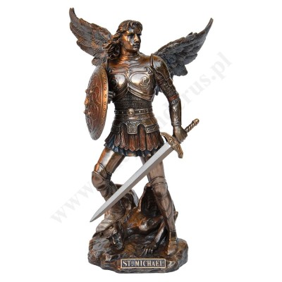 ŚW.MICHAŁ ARCHANIOŁ - wys. 21.5 cm - 11795