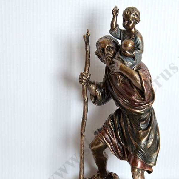 ŚWIĘTY KRZYSZTOF - figura wys. 22 cm - 84767