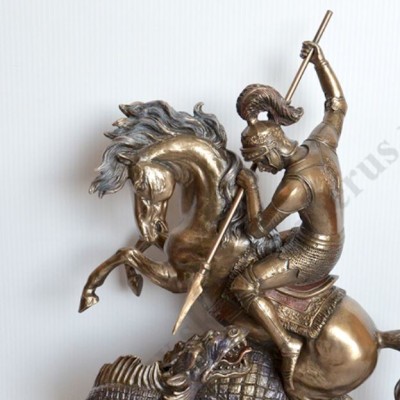 ŚWIĘTY JERZY - figura wys. 31 cm - 84779