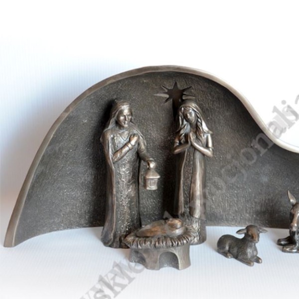 SZOPKA BOŻONARODZENIOWA - podświetlana wys. 45 x 21 cm - 87161