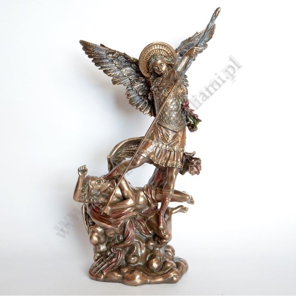 MICHAŁ ARCHANIOŁ I DEMON - wys.33 cm - 89716