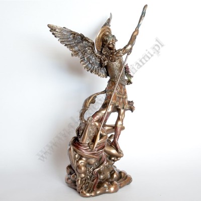 MICHAŁ ARCHANIOŁ I DEMON - wys.33 cm - 89716
